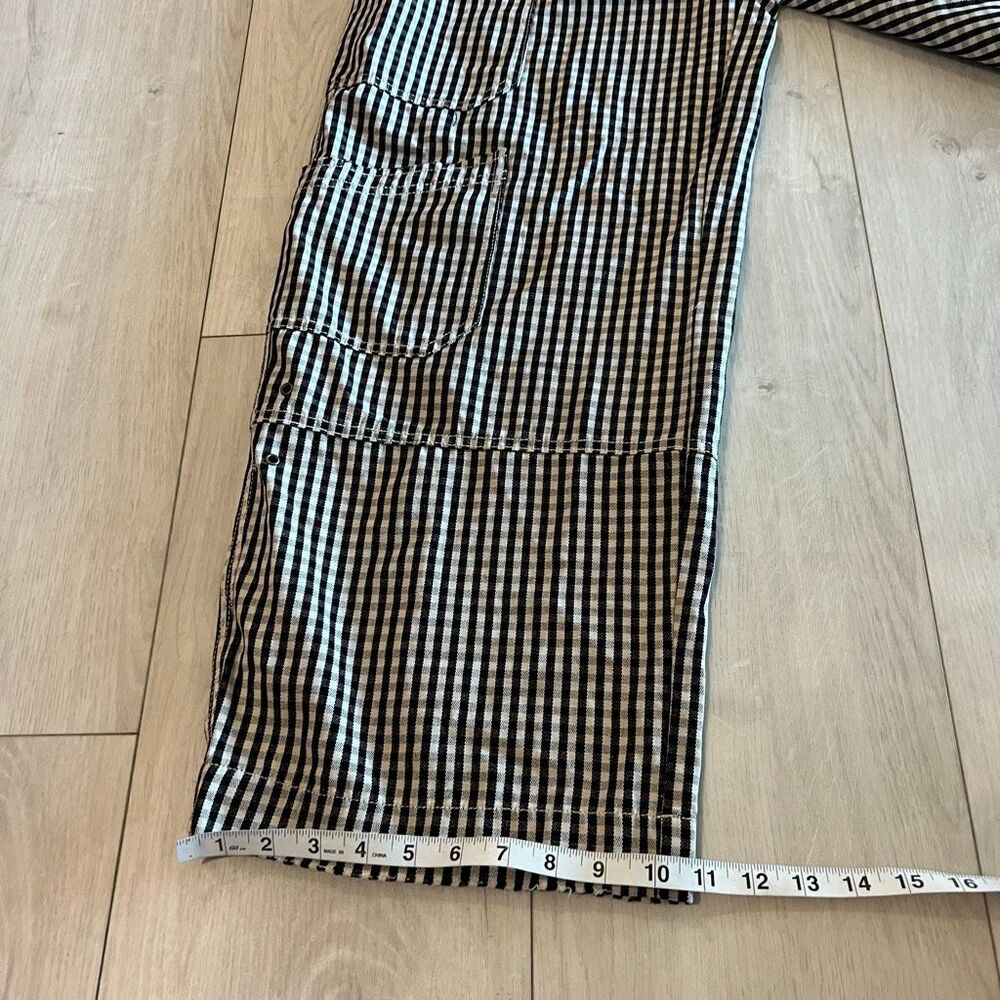 BDG Charlie Gingham Wide-Leg pants size m - Picture 4 of 12